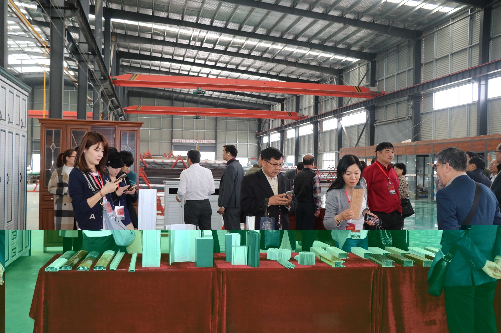 周口市海峽兩岸經(jīng)貿(mào)交流團蒞臨天子鋁業(yè)