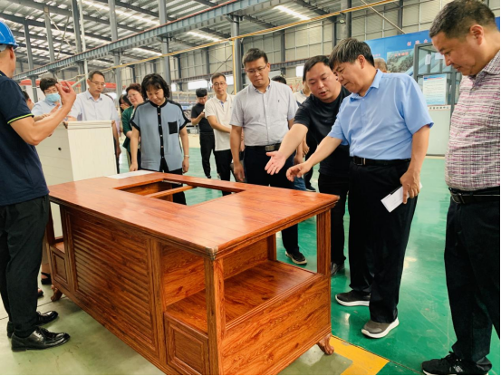 省“萬(wàn)人助企”調(diào)研組領(lǐng)導(dǎo)蒞臨我司調(diào)研指導(dǎo)工作